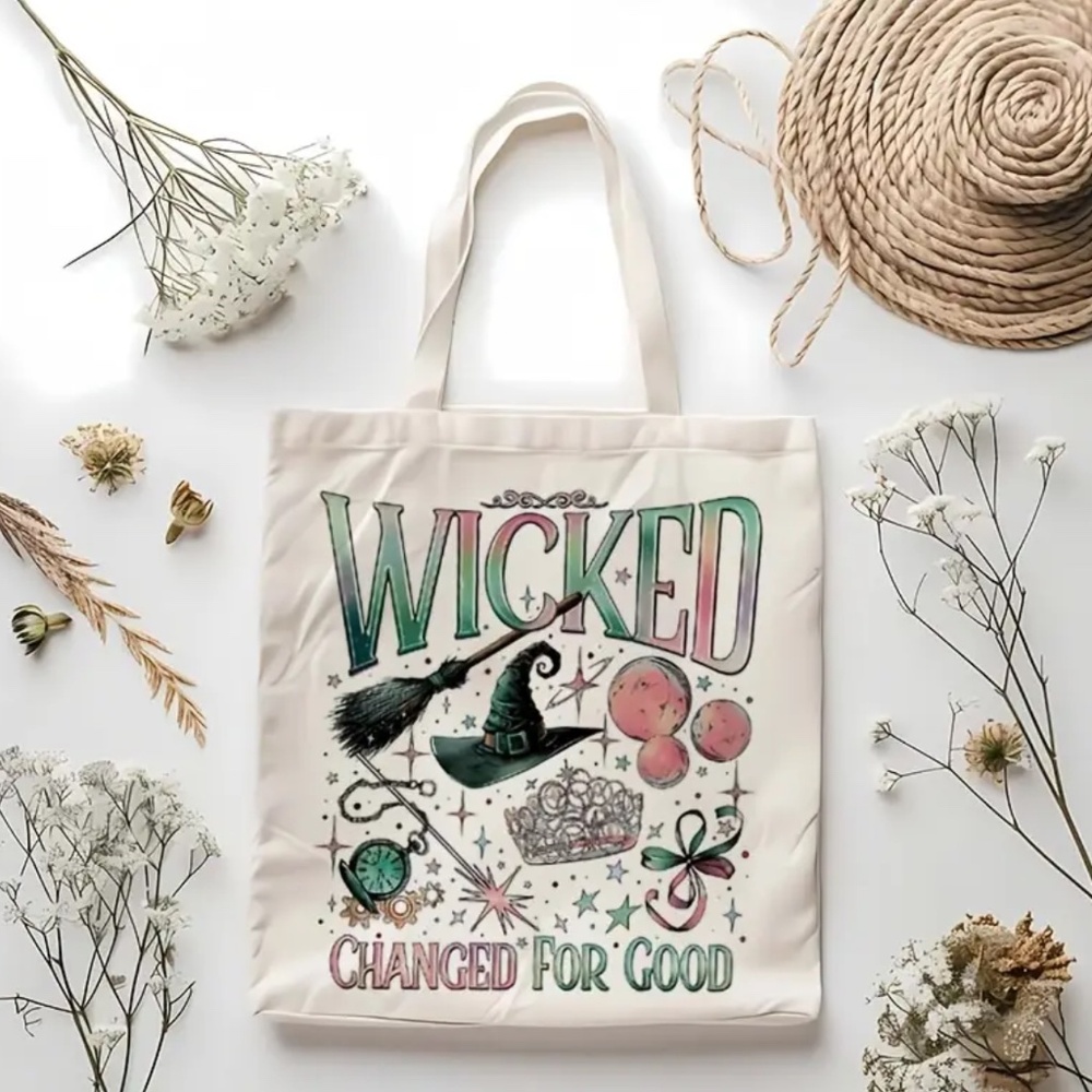 NIP! Wicked “Changed for Good” Canvas Tote Bag!